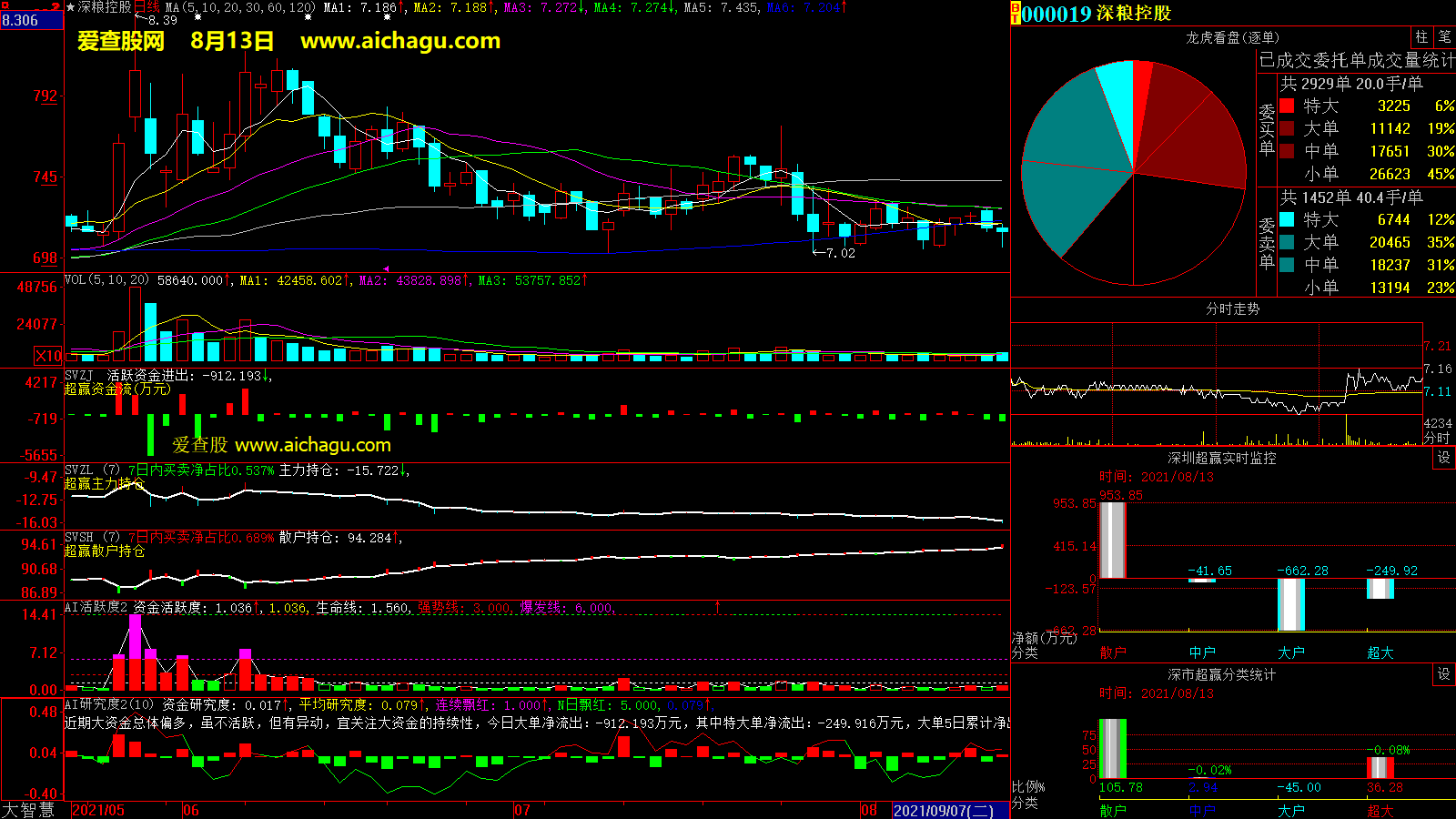 深粮控股(000019)大智慧超赢数据
