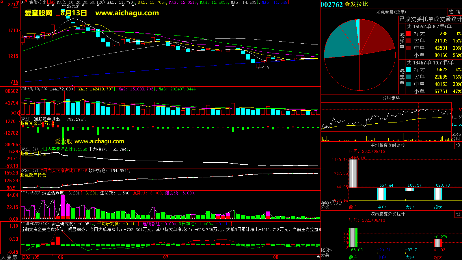 金发拉比(002762)大智慧超赢数据