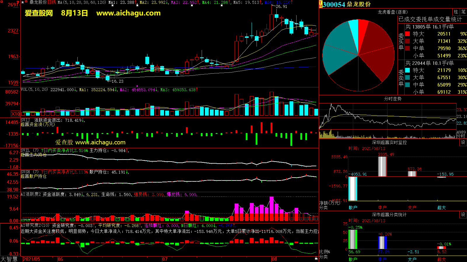 鼎龙股份(300054)大智慧超赢数据