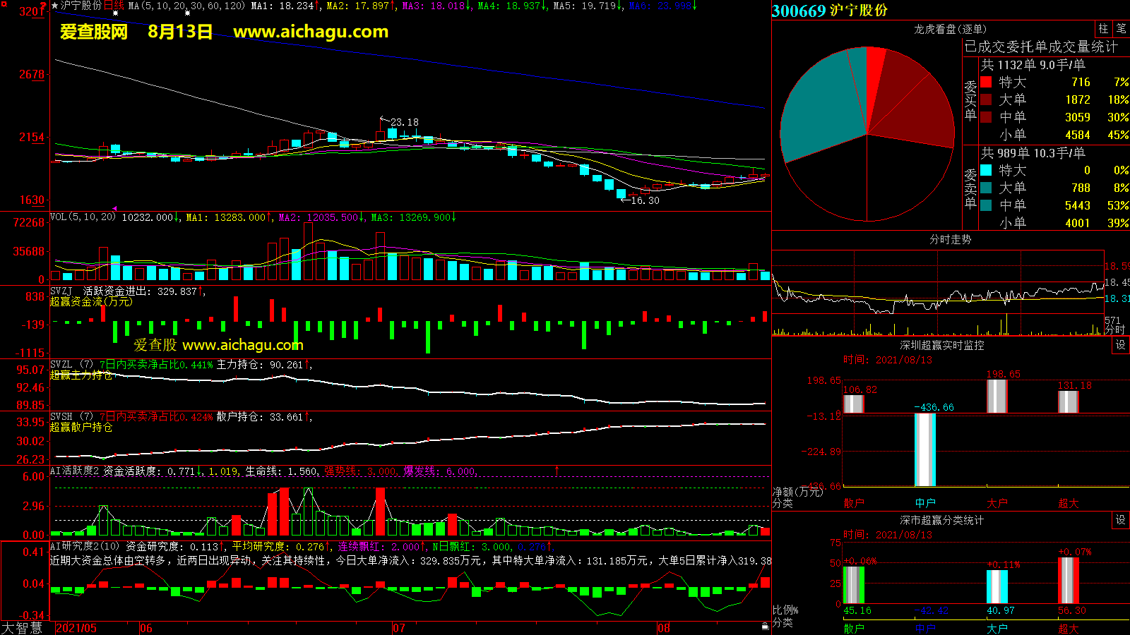 沪宁股份(300669)大智慧超赢数据