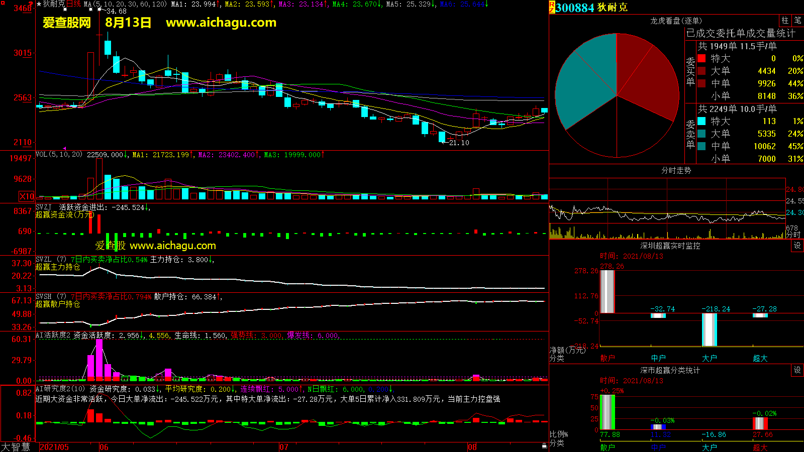 狄耐克(300884)大智慧超赢数据