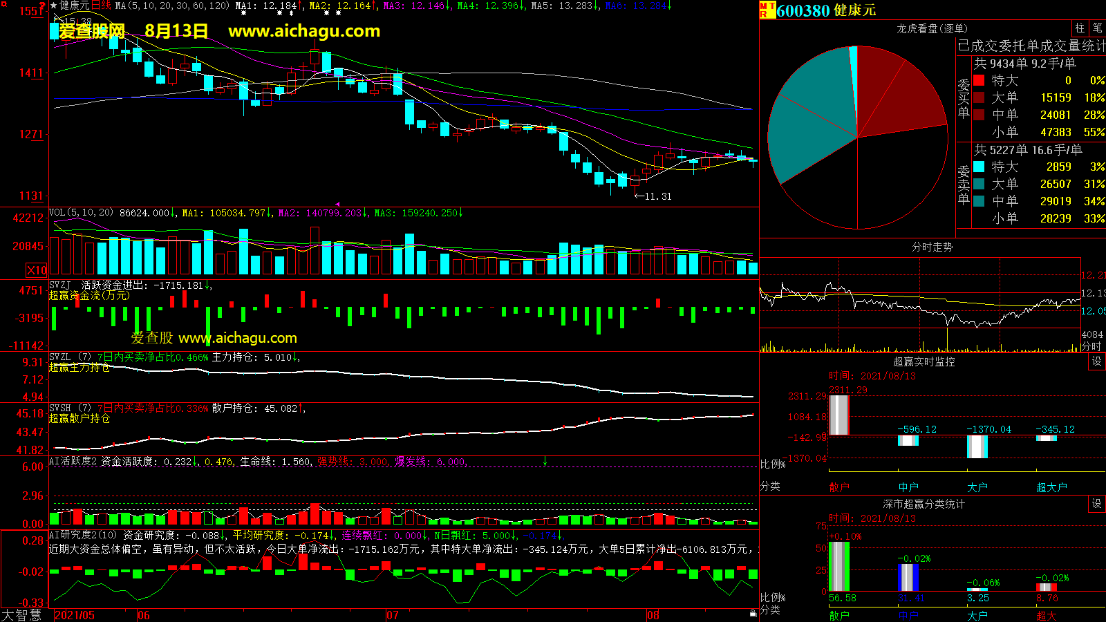 健康元(600380)大智慧超赢数据