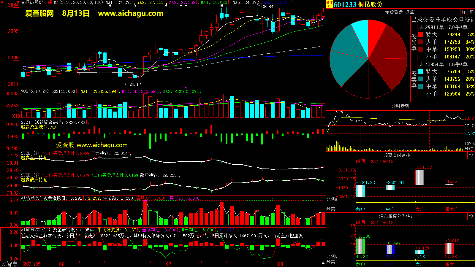 桐昆股份(601233)大智慧超赢数据