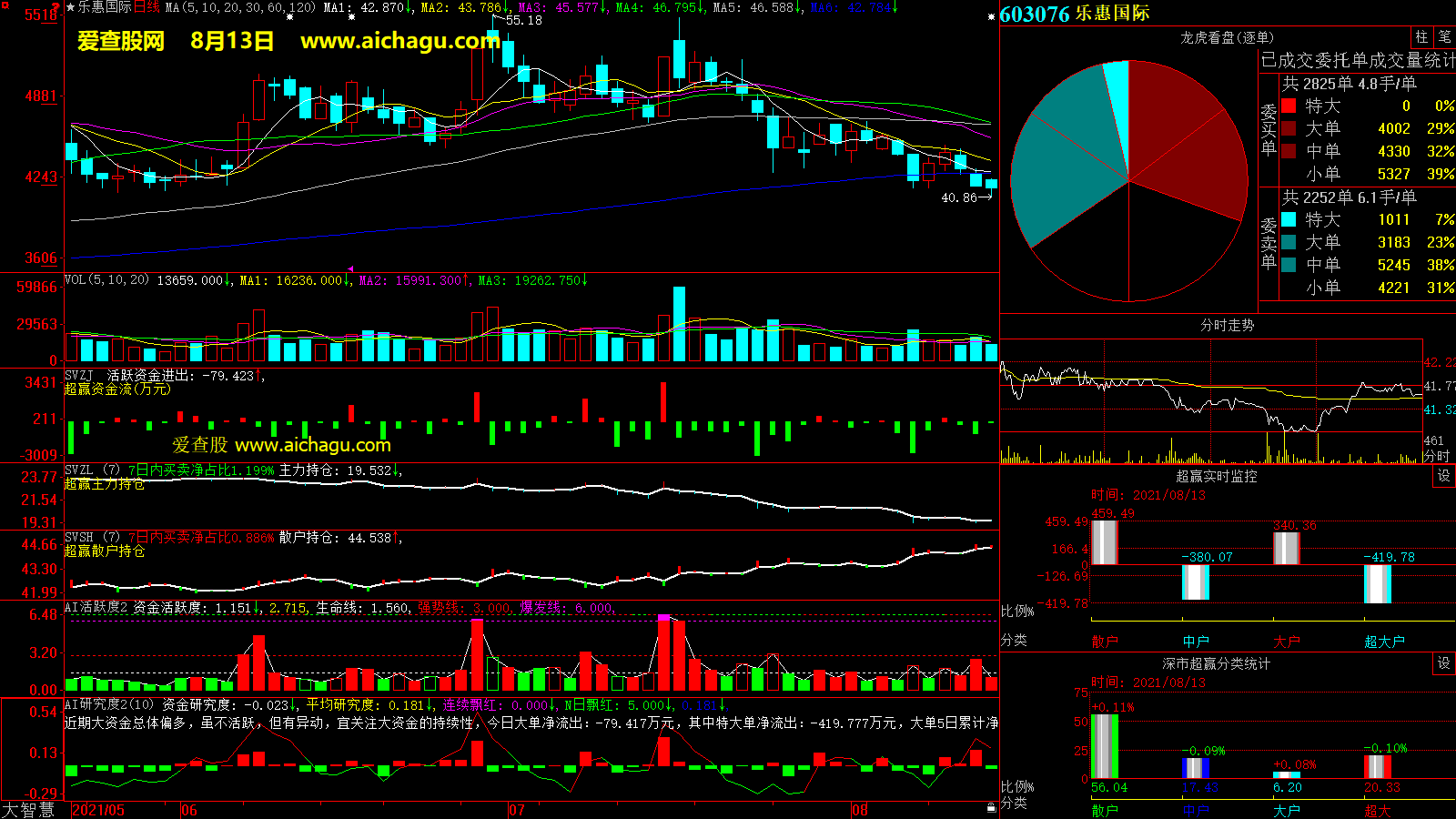 乐惠国际(603076)大智慧超赢数据