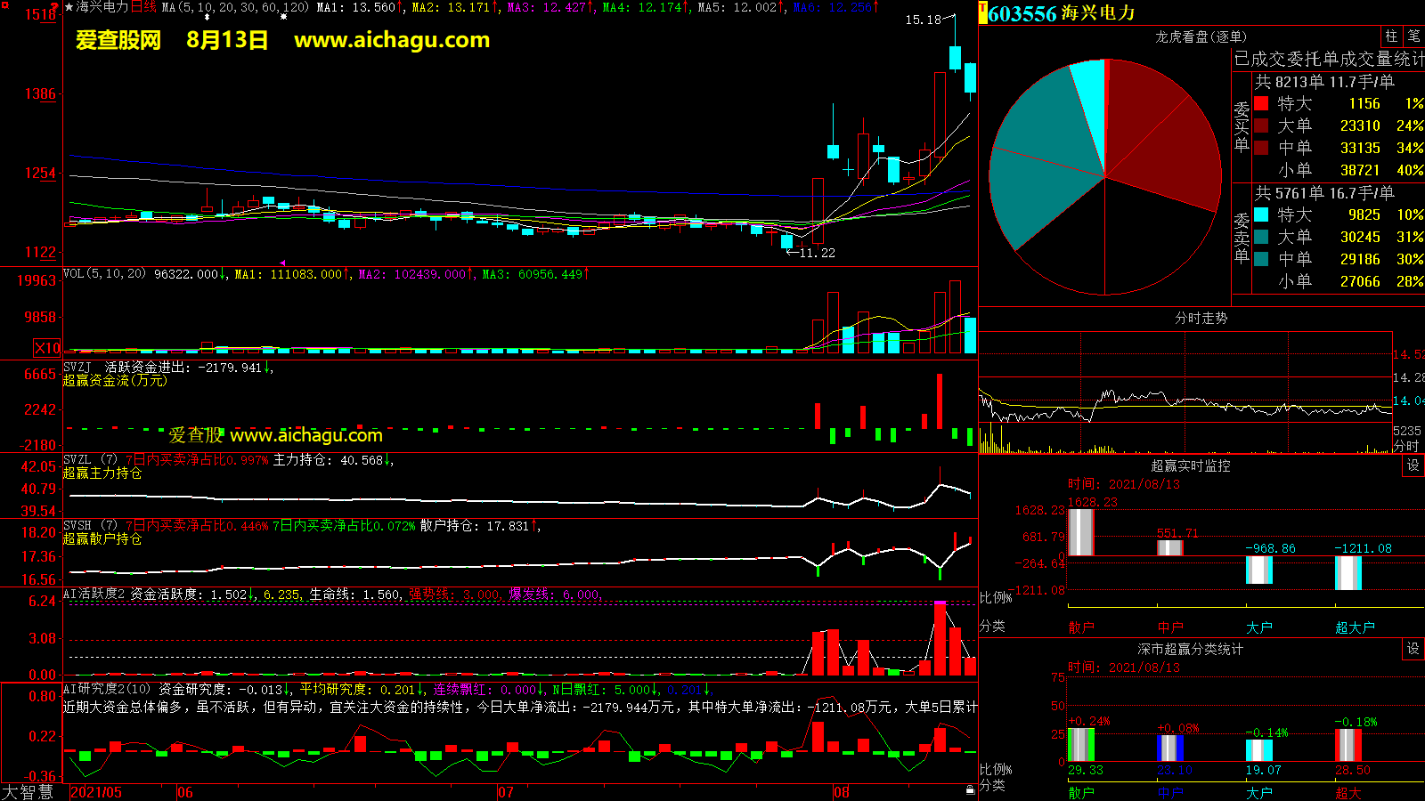 海兴电力(603556)大智慧超赢数据