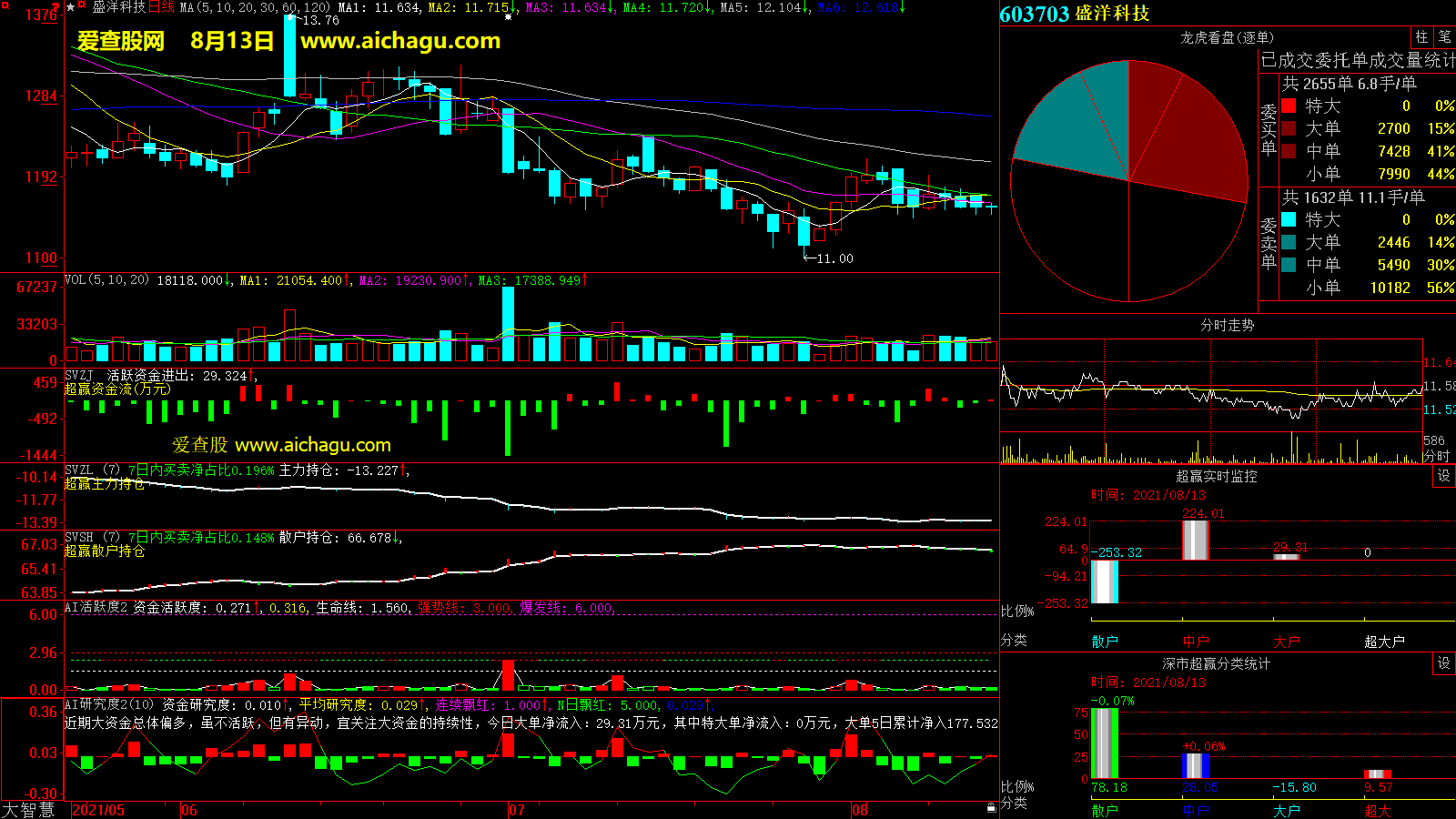 盛洋科技(603703)大智慧超赢数据