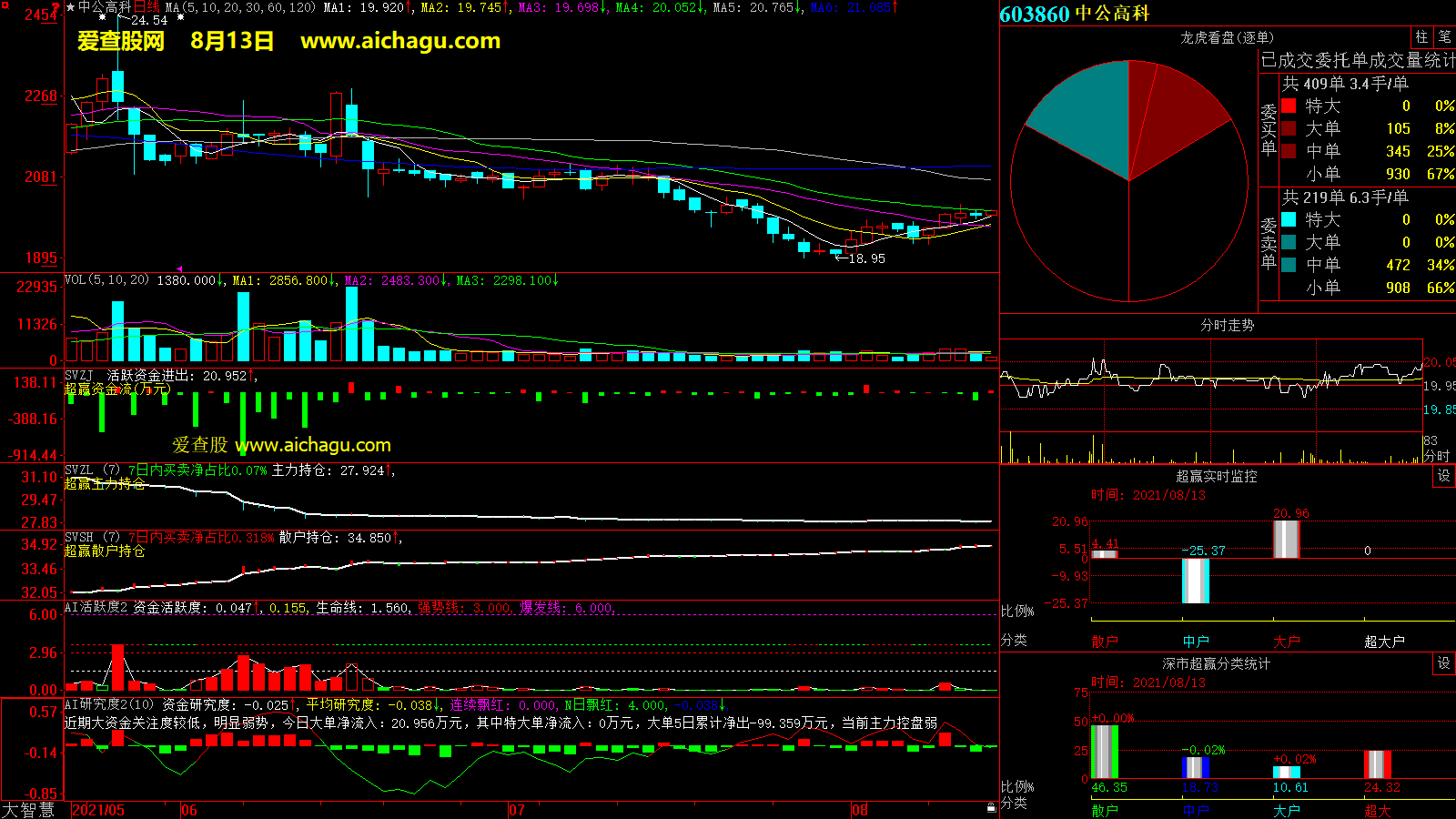 中公高科(603860)大智慧超赢数据