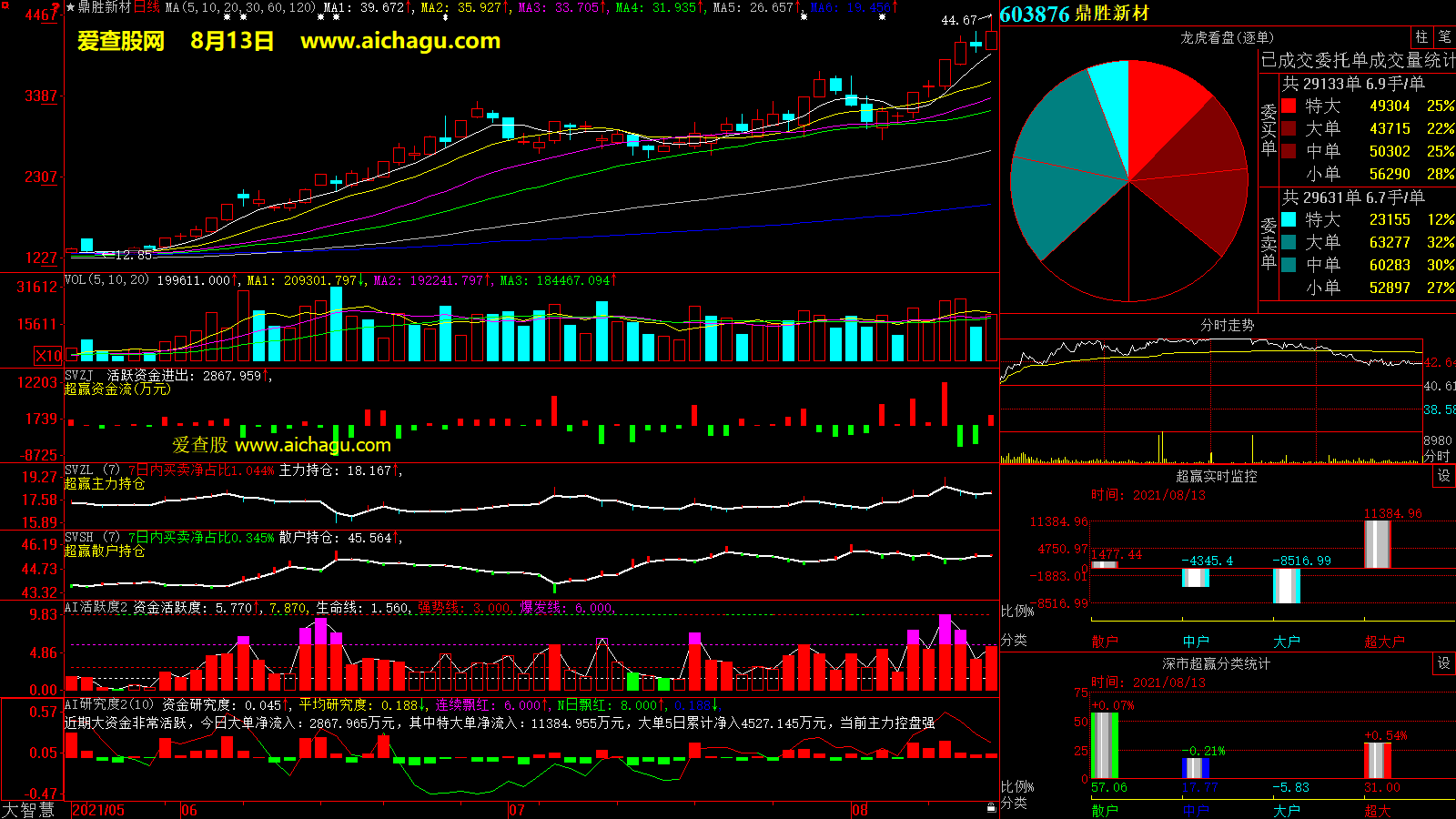 鼎胜新材(603876)大智慧超赢数据